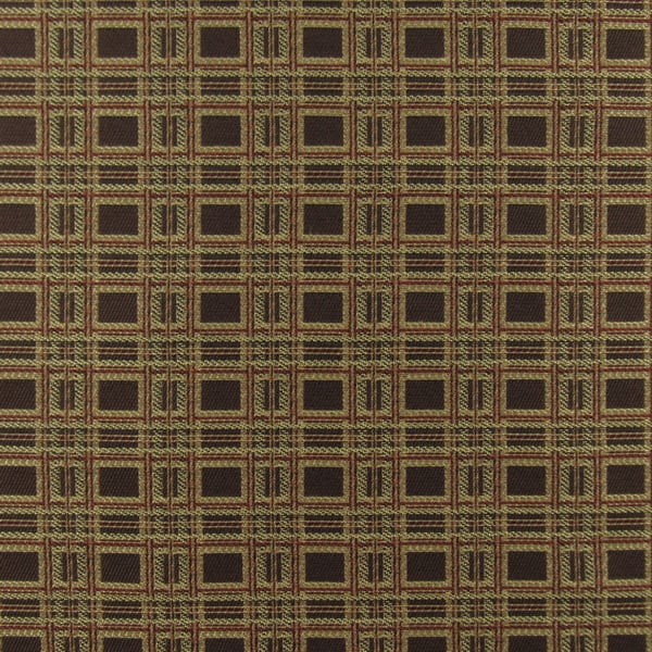 Drayton Plaid Brown Upholstery Fabric