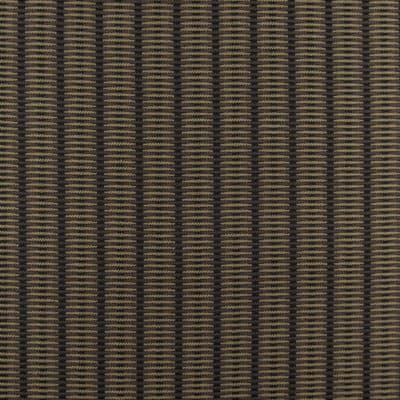 Oasis Ember Black Tan Stripe Fabric