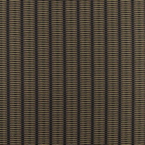 Oasis Ember Black Tan Stripe Fabric