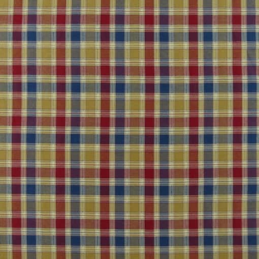 Richloom Quilted Plaid Multi 8 Yard Remnant