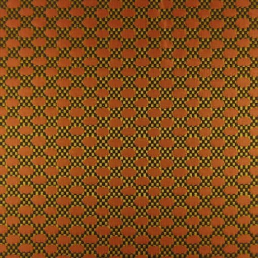 Rubelli Textiles Pesante Dot Orange Fabric
