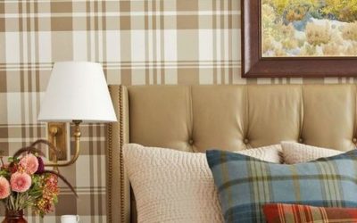 Decorating With Plaid Fabric For Fall