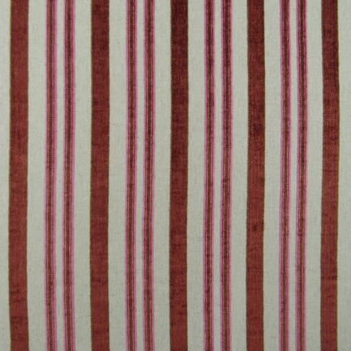 Miami Chenille Stripe Parfait Fabric