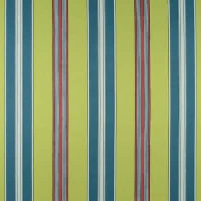 PKaufmann Outdoor Villa Stripe Azure Fabric