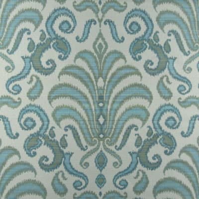Cooley Aqua Upholstery Fabric