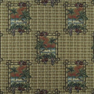 Paradise Rattan Tapestry Fabric