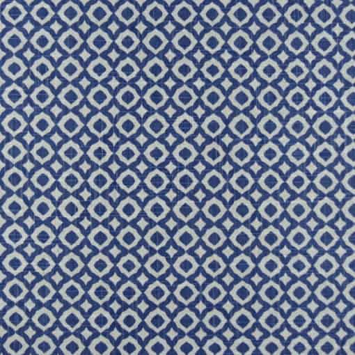 Macon Delft Cotton Linen Blend Fabric