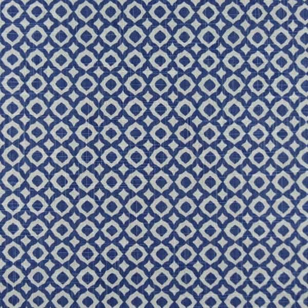 Macon Delft Cotton Linen Blend Fabric