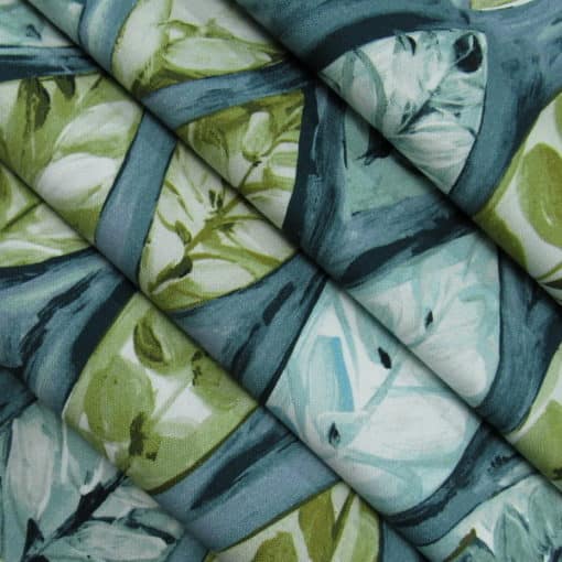 Hamilton Fabrics Plume Teal Gallery