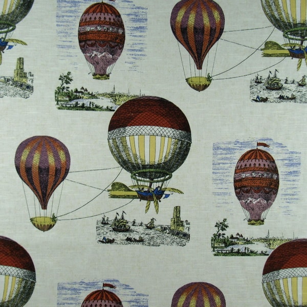 niet revolutie Voel me slecht Flying High Vintage Hot Air Balloons | On Sale | 1502 Fabrics