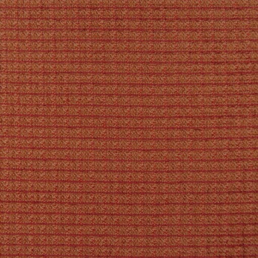 Brio Annatto Coral Chenille Upholstery Fabric