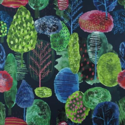 Hamilton Fabrics Enchanted Forest Indigo