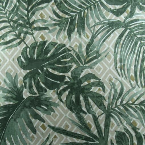Regal Fabrics Makani Jute Tropical Print Fabric