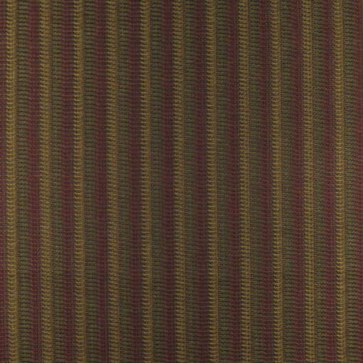 September Stripe Merlot Upholstery Fabric