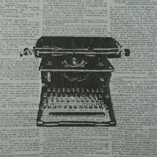 Antique Typewriter Grey