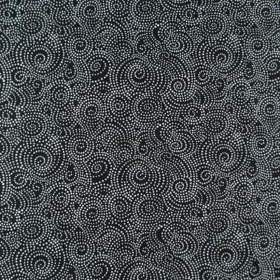PKaufmann Fabrics Bali Tuxedo black and white cotton print fabric