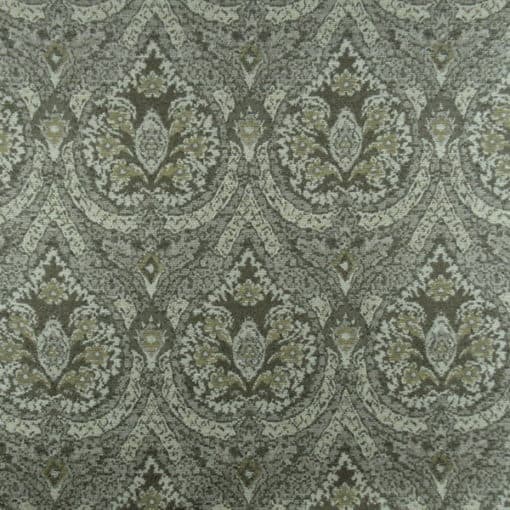 Spacer Mushroom Damask Chenille upholstery fabric