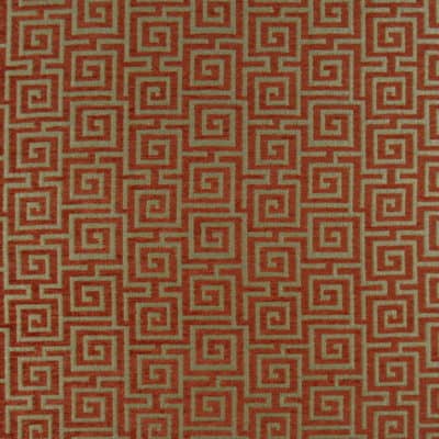 Hermes Mandarin Greek Key upholstery fabric