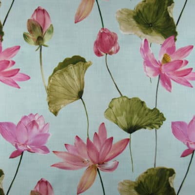 Hamilton Fabrics Lotus Mist cotton print fabric