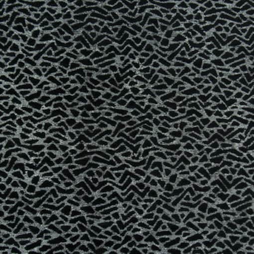 Motley Jet Abstract Chenille upholstery fabric