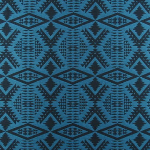 Sunbrella Outdoor Diamond River Azure upholstery fabric