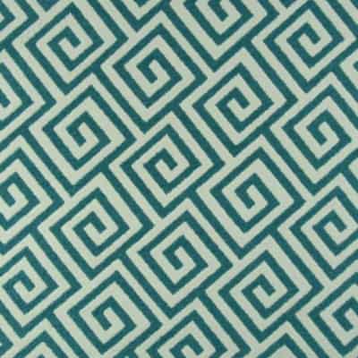 King Textiles Mykonos Pacific green upholstery fabric