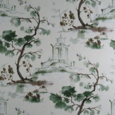 Vilber Fabrics Chino 22 Color 20 chinoiserie cotton print fabric
