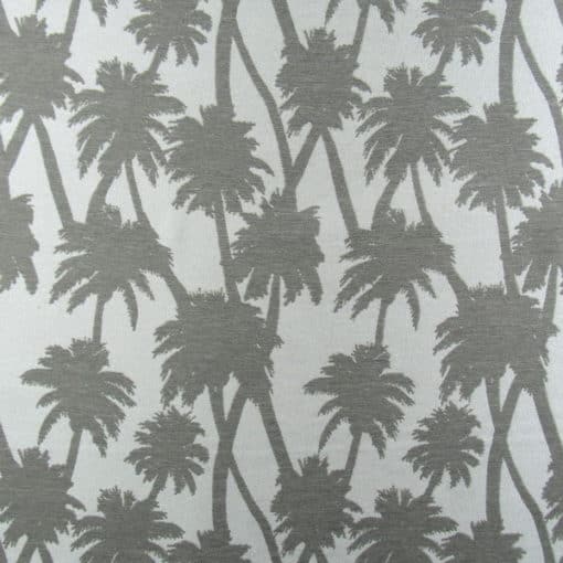 Covington Outdoor Little Palm Dolphin gray outdoor fabric