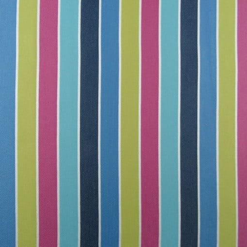 Covington Outdoor Raceway Mardi Gras colorful stripe outdoor fabric