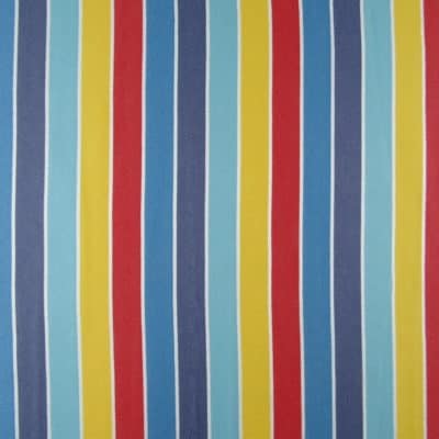 Covington Outdoor Raceway Regatta Primary color stripe outdoor fabric