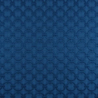 PK Lifestyles Full Circle Blue Marine matelasse fabric