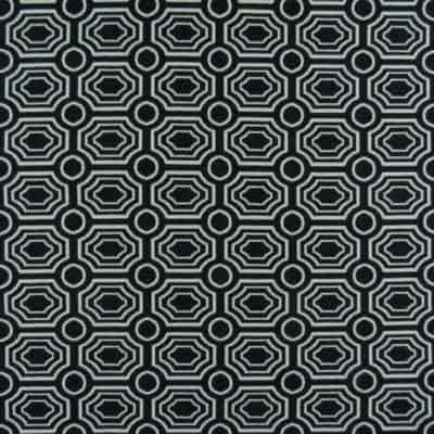 Culp Fabrics Bradstreet Ebony geometric upholstery fabric