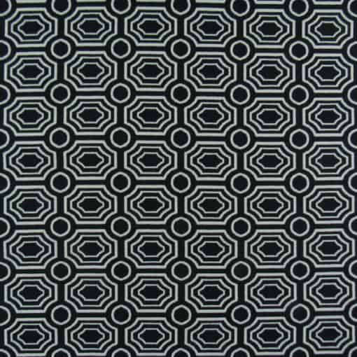 Culp Fabrics Bradstreet Ebony geometric upholstery fabric