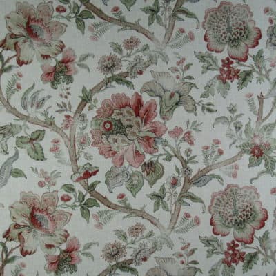 PKaufmann Fabrics Vintage Document floral linen blend fabric