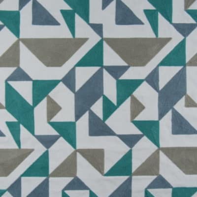 Axiom Quirky Contemporary Embroidery fabric