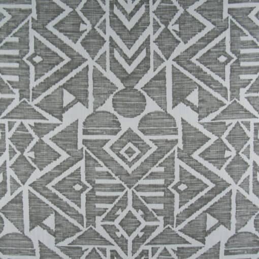 Enigma Stone Gray Print Fabric