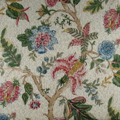 PKaufmann Fabrics Madura Bisque floral cotton print fabric