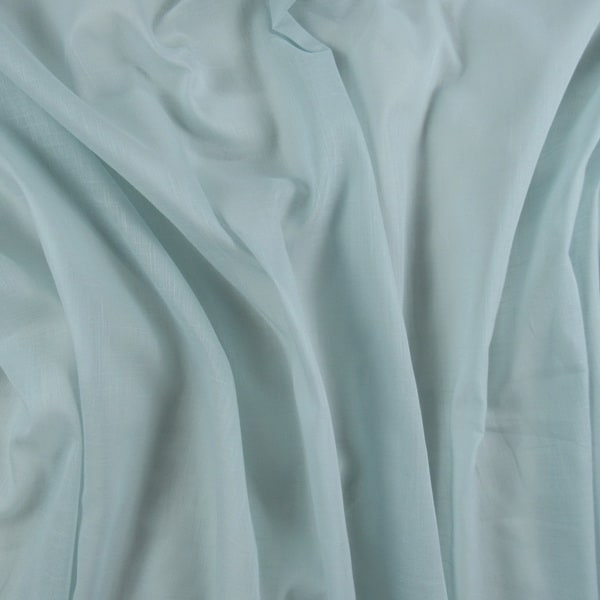Sheerly Aqua Drapery Fabric | On Sale | 1502 Fabrics