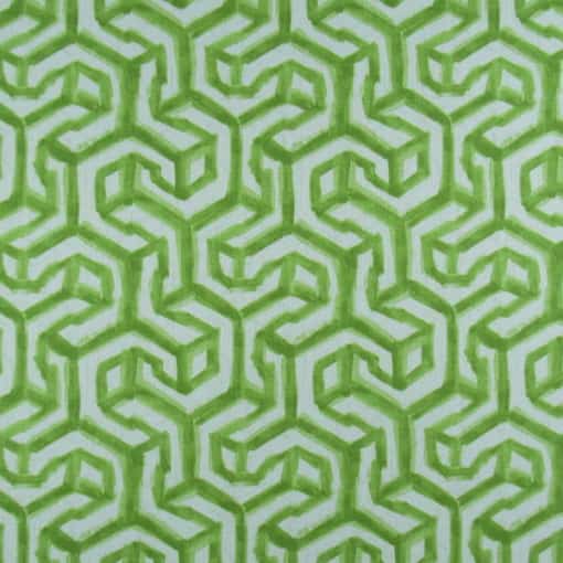 Hamilton Fabrics Granville Lime cotton print fabric