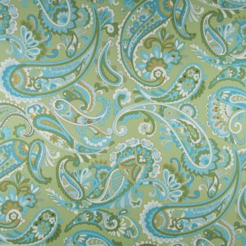 Jaclyn Smith Home 01829 Paisley Spa Green | 1502 Fabrics