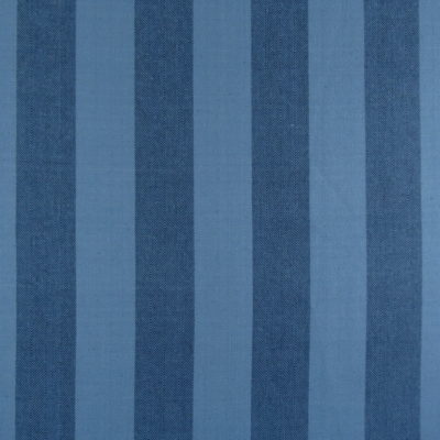 Roth Fabrics Chatham Cornflower blue stripe cotton fabric