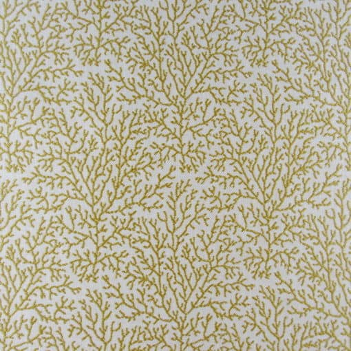 Bexley Gold Coral Upholstery Fabric
