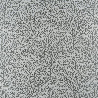Bexley Slate Gray Coral Upholstery Fabric