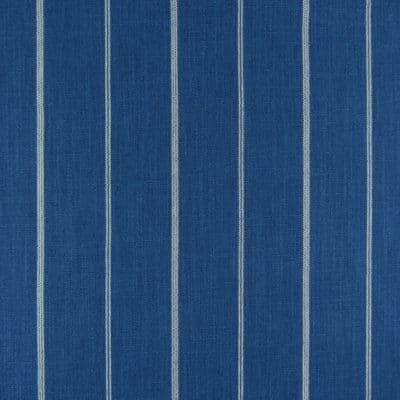 Richloom Fabric Fritz Bermuda blue ticking stripe upholstery fabric