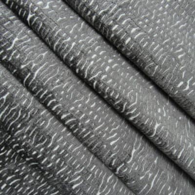 Hamilton Fabrics Pender Grey chenille upholstery fabric