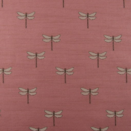 Mill Creek Fabrics Flight of Fancy Peony dragonfly upholstery fabric