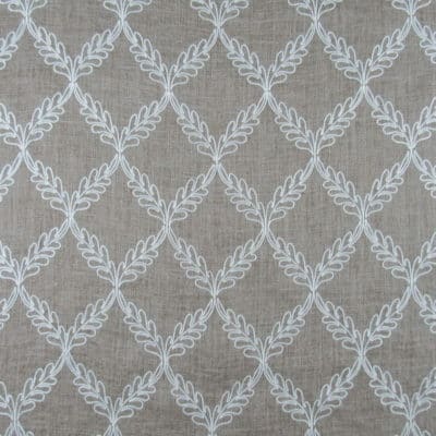 PKaufmann Fabrics Enchantment Linen embroidery drapery fabric