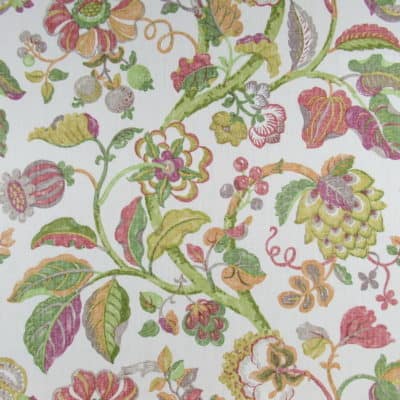 PKaufmann Fabrics Chichima Papaya floral cotton print fabric