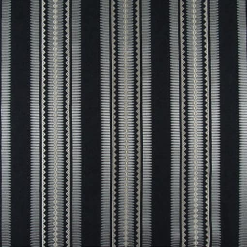 Bighorn Stripe Ebony Upholstery Fabric