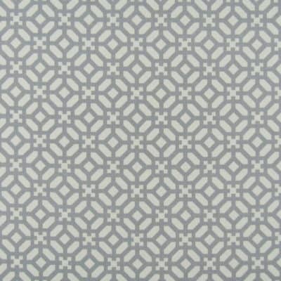Waverly Outdoor In The Frame Pebble gray geometric outdoor fabric